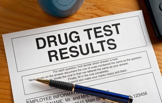 Drug Test Results